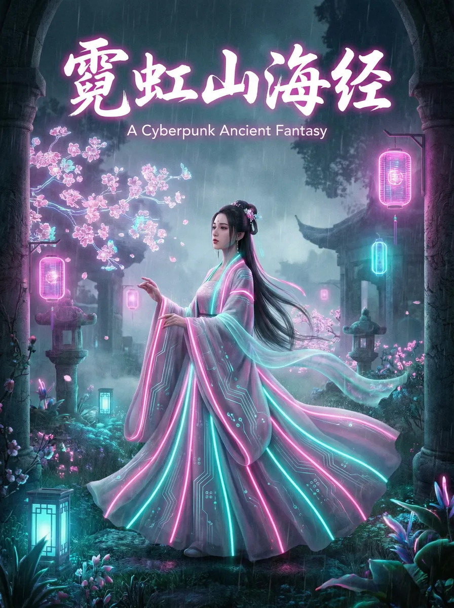 ZOOM动物合集VERDEOS 古风奇缘短剧 - 霓虹山海经海报